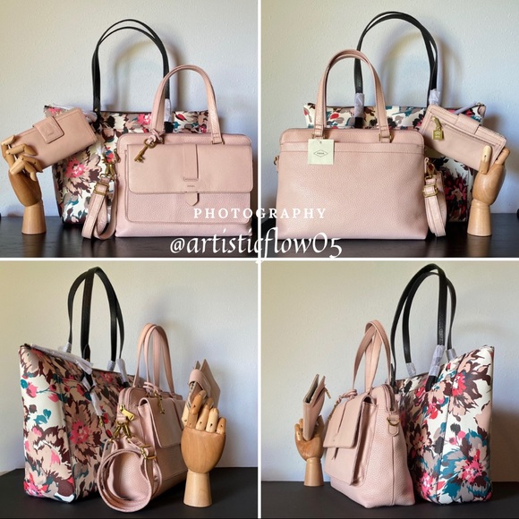 NEW! Fossil Unique Satchel/Crossbody, Tote, Wallet - Picture 12 of 12